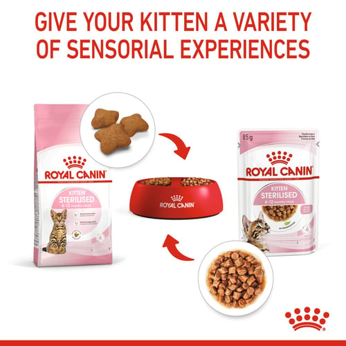 Royal Canin Kitten Sterilised Gravy Våtfoder för kattunge