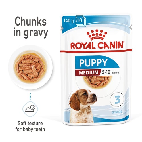 PUPPY MEDIUM - Chunks in gravy