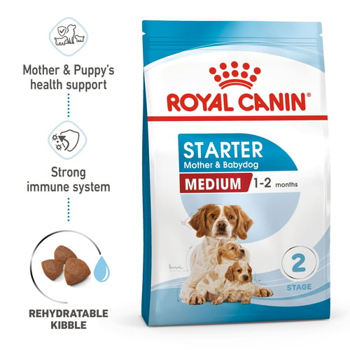 Royal Canin Medium Starter Torrfoder för hundvalp