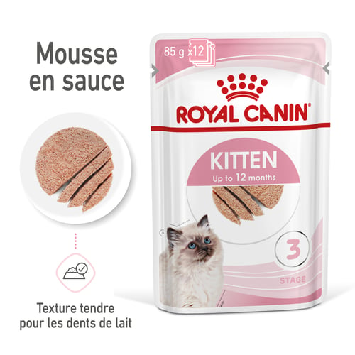 Kitten Mousse - Sachet fraîcheur pour chaton