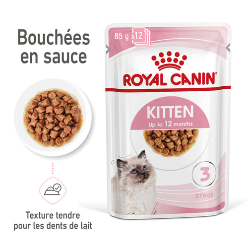 Kitten Sauce - Sachet fraîcheur pour chaton